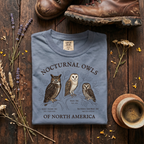 Nocturnal Owls - Rulers of the Night Watch T-Shirt