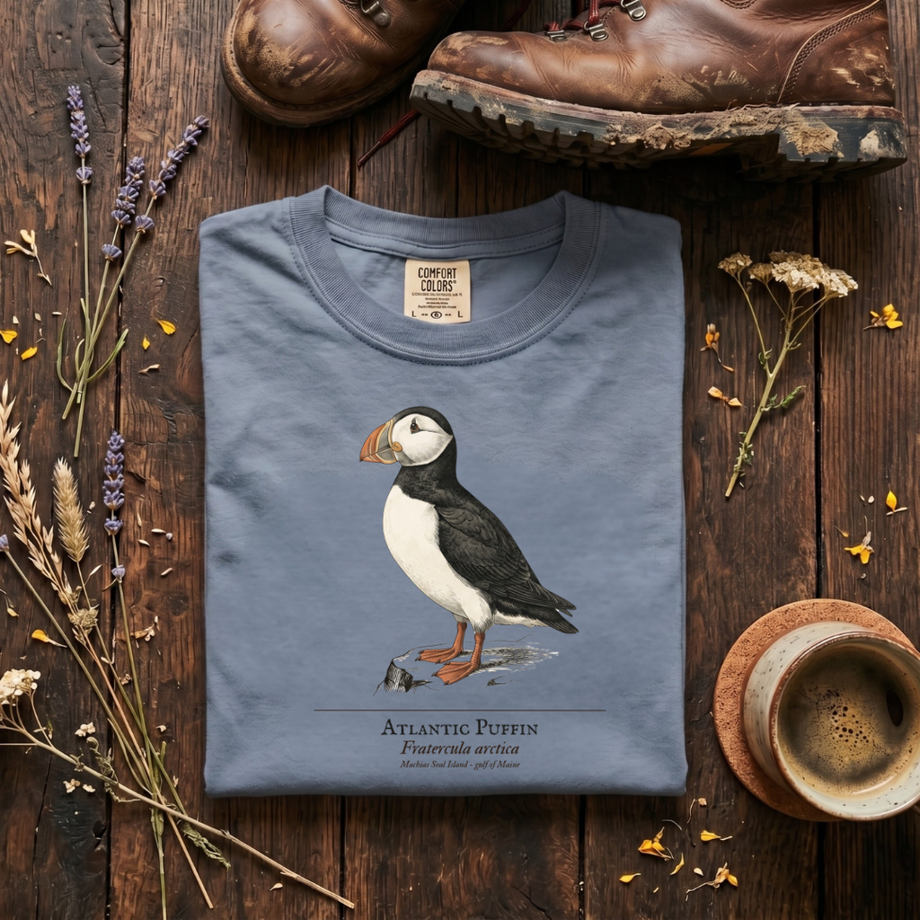 Atlantic Puffin - Clown of the North Atlantic T-Shirt