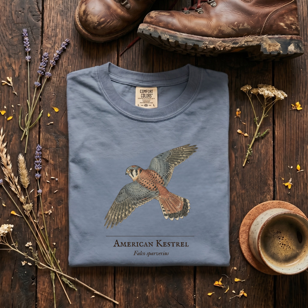 American Kestrel - The Hovering Jewel T-Shirt