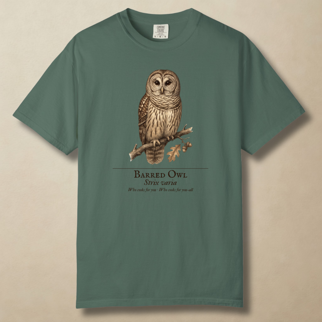 Barred Owl - Who Cooks for You T-Shirt