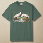 Whooping Crane Conservation Icon T-Shirt