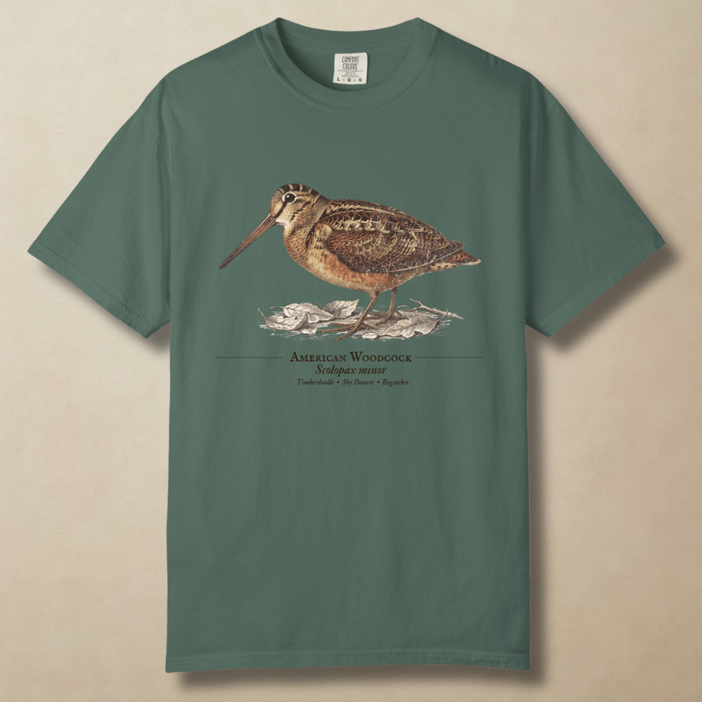 American Woodcock - The Timberdoodle T-Shirt