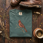 Northern Cardinal - The Backyard Sentinel T-Shirt