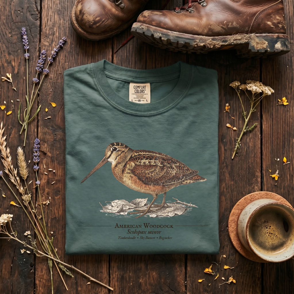 American Woodcock - The Timberdoodle T-Shirt