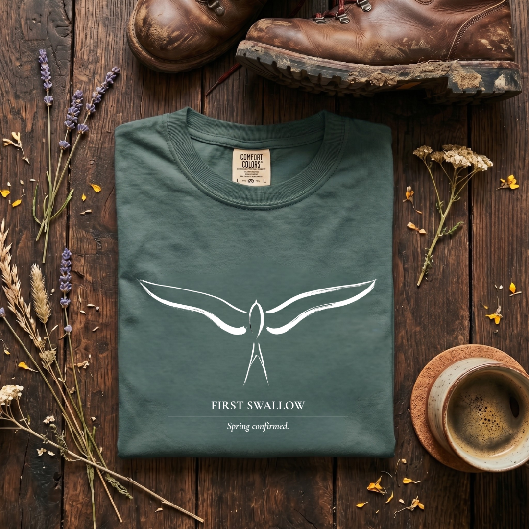 First Swallow - Birdwatching T-Shirt
