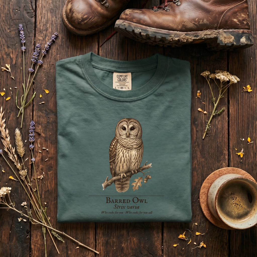 Barred Owl - Who Cooks for You T-Shirt