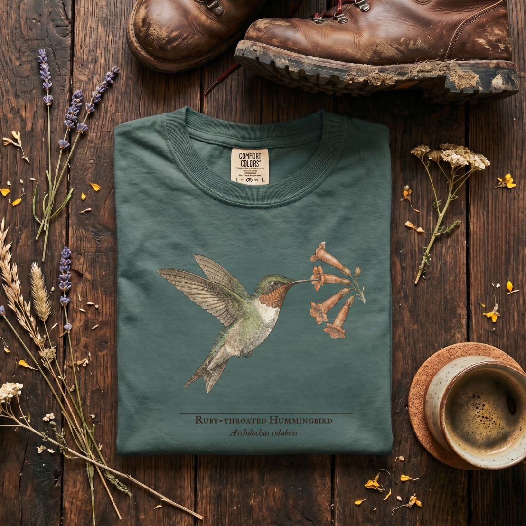 Ruby-throated Hummingbird T-Shirt