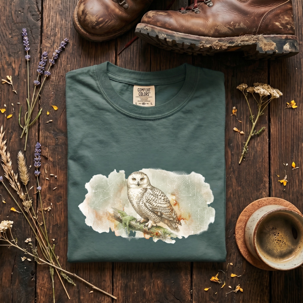 Snowy Owl - The Tundra Silence T-Shirt