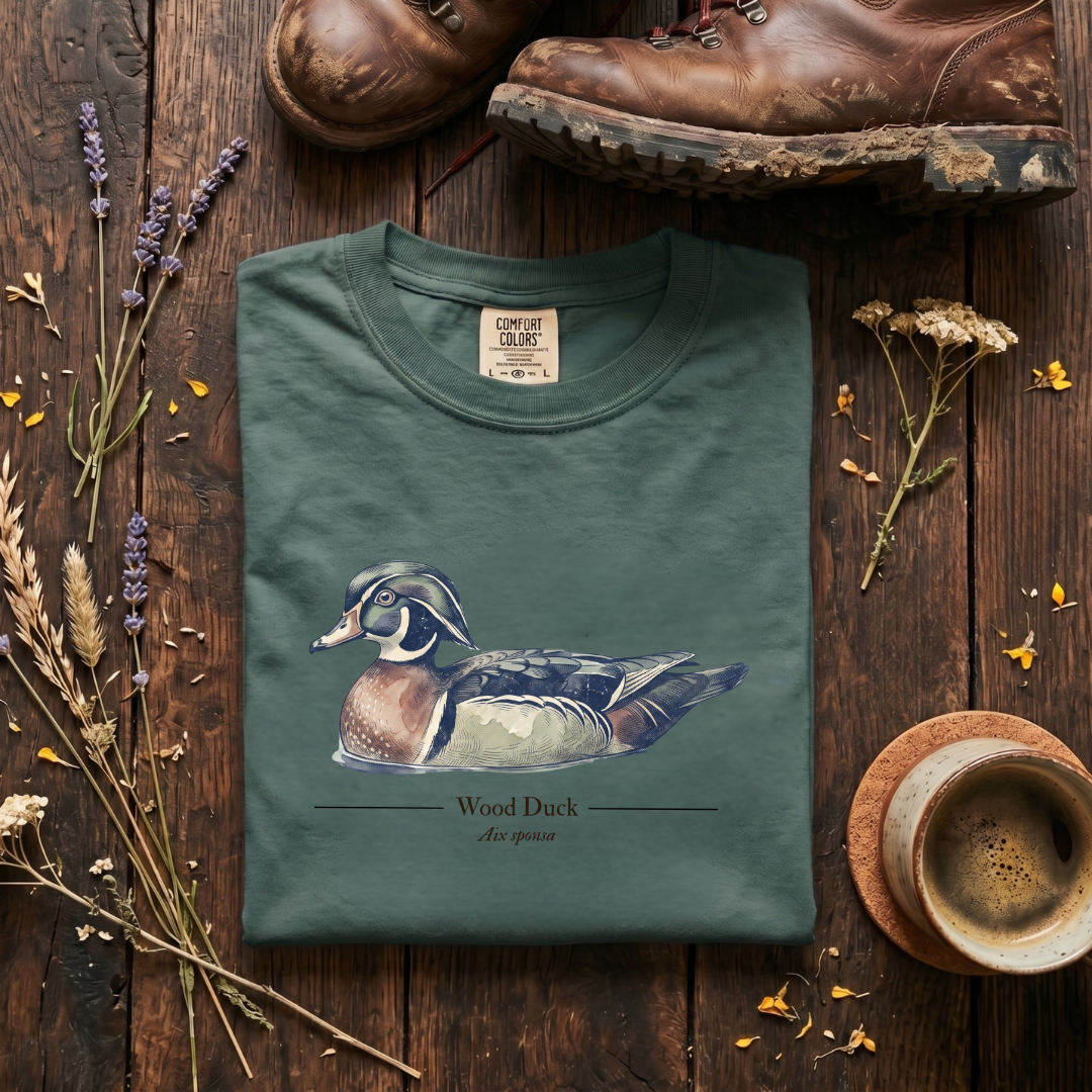 Wood Duck - Aix sponsa T-Shirt