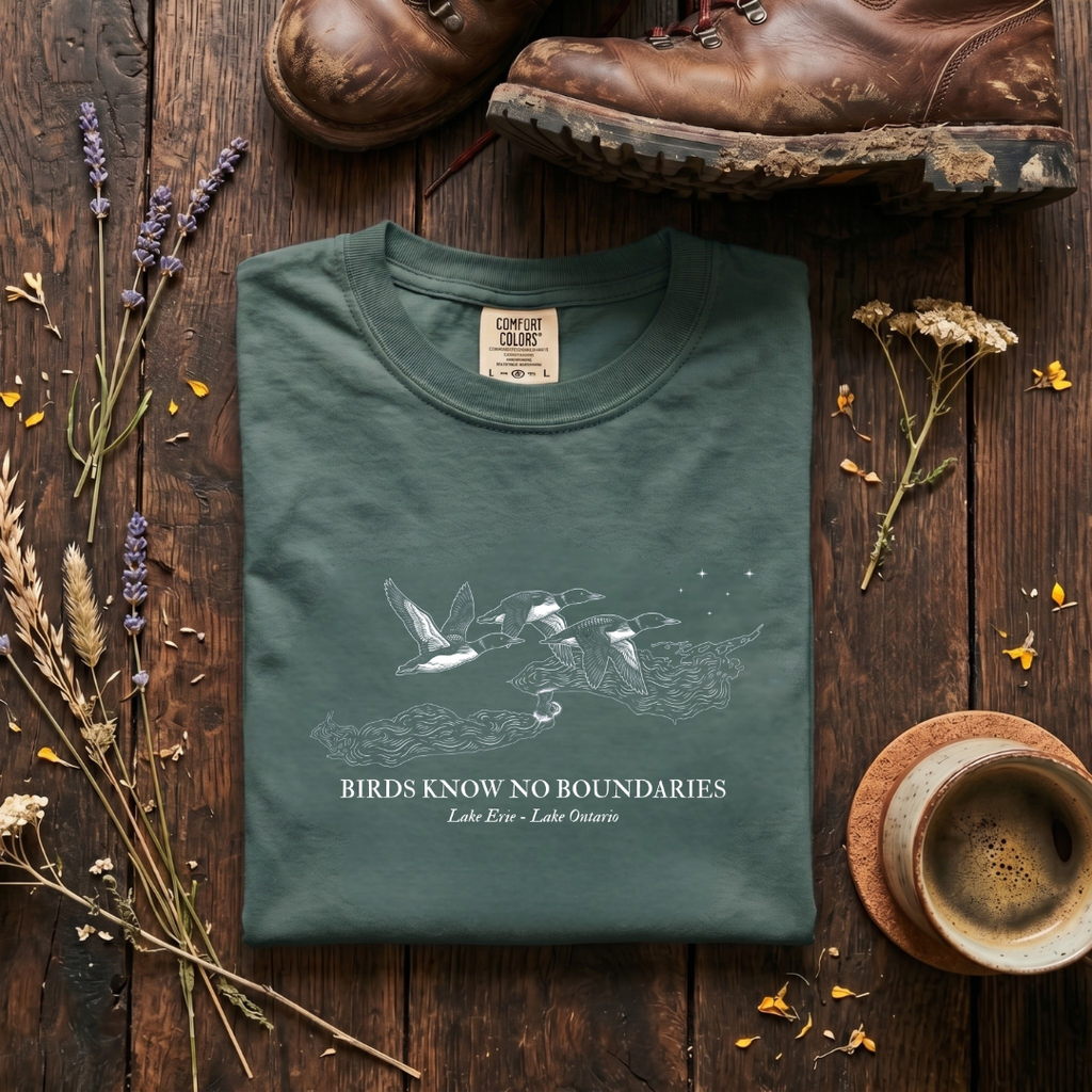 Birds Know No Boundaries T-Shirt