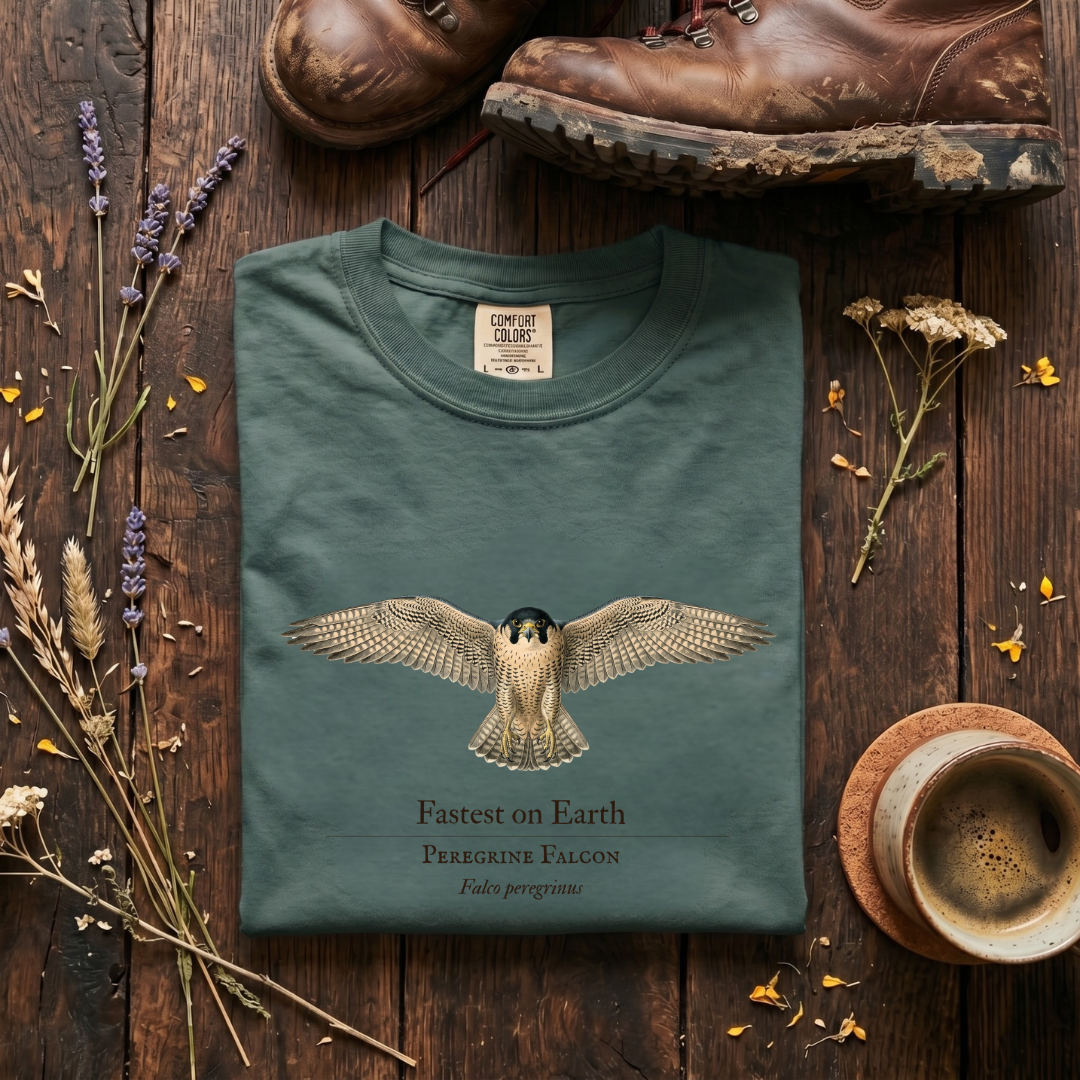 Peregrine Falcon - Fastest on Earth T-Shirt