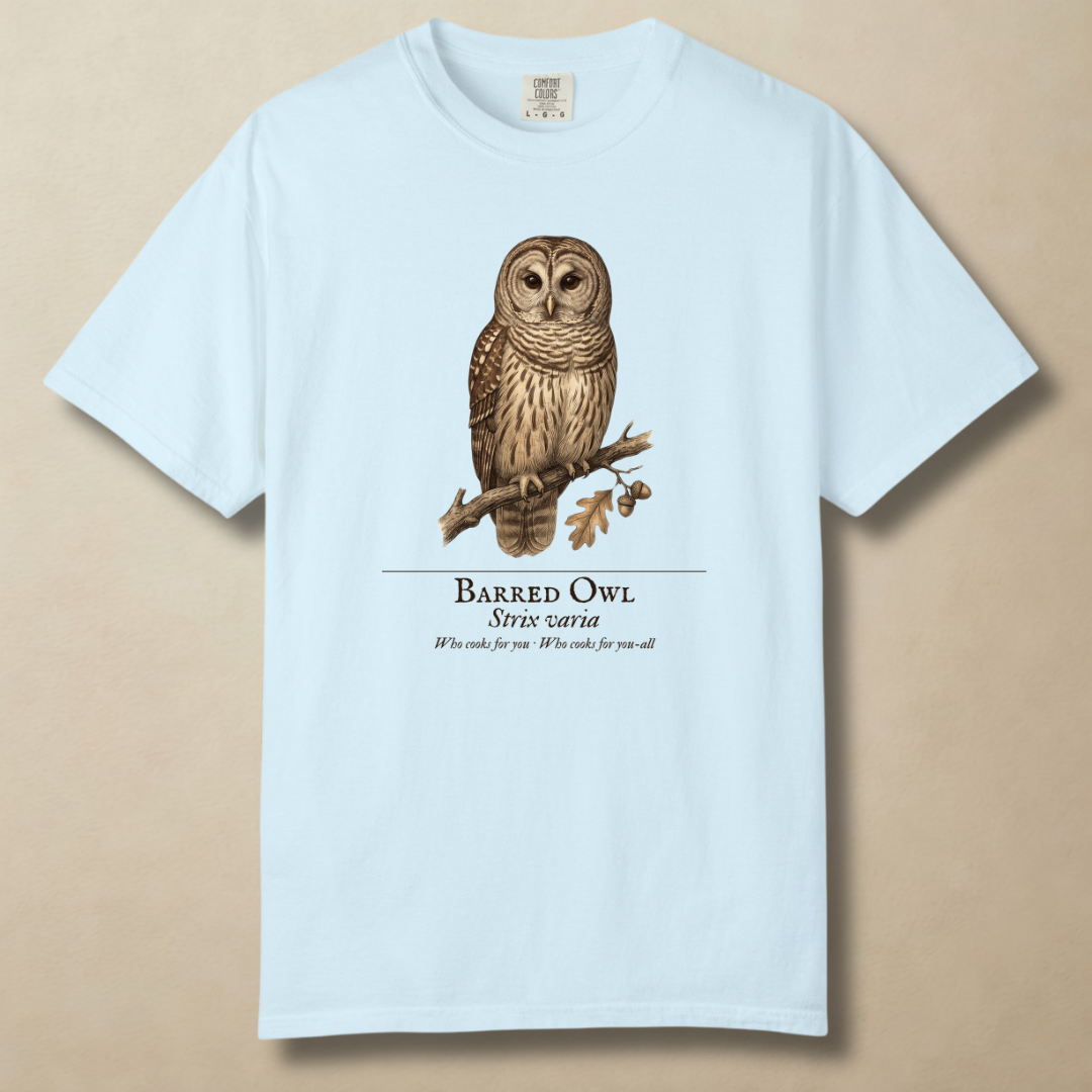 Barred Owl - Who Cooks for You T-Shirt