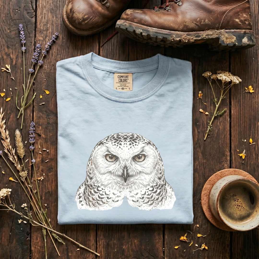 Snowy Owl - The Absolute Focus T-Shirt