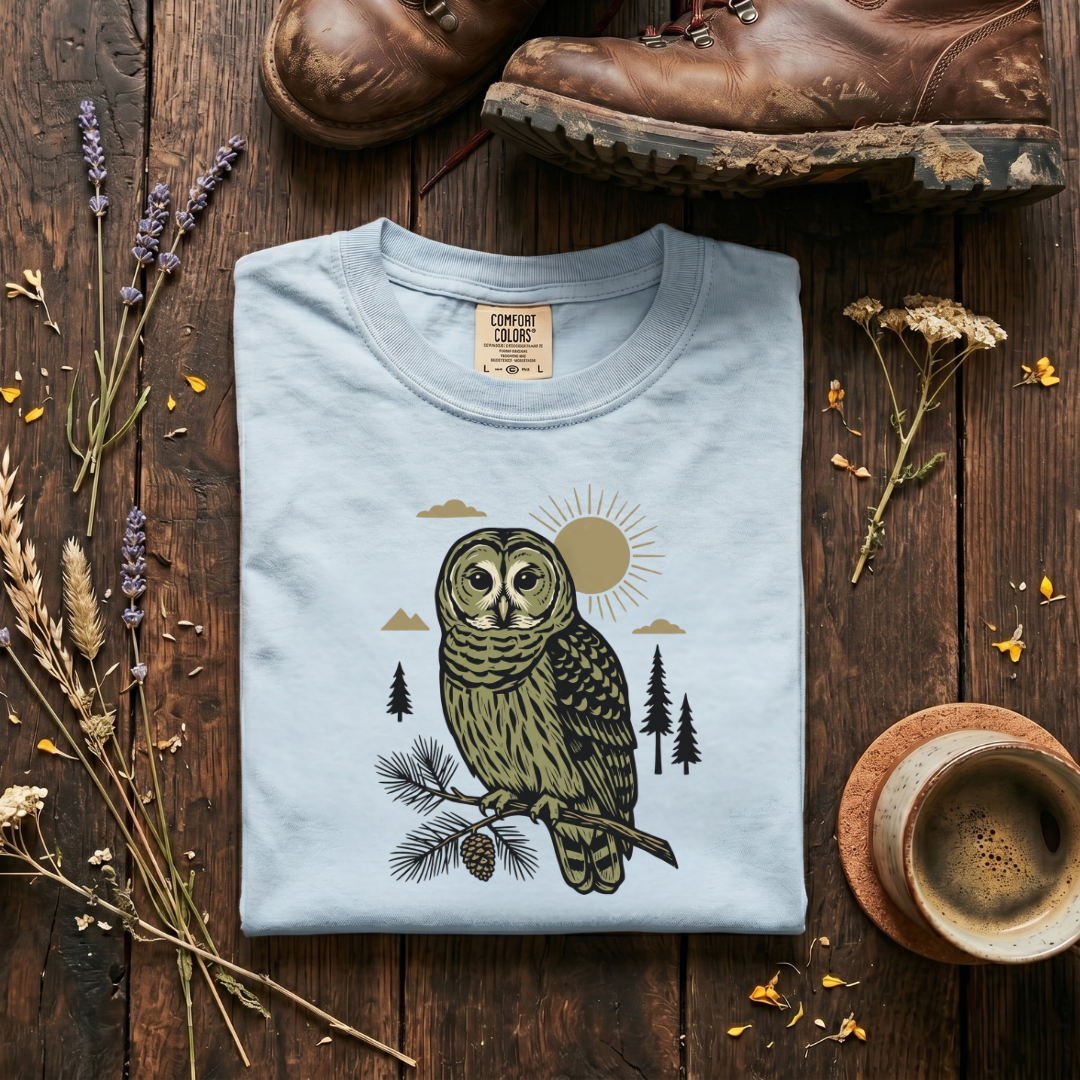 Barred Owl - Deep Forest T-Shirt