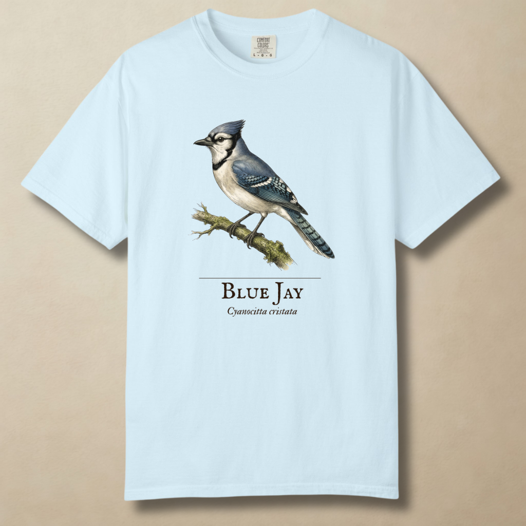 Blue Jay - The Loudmouth of the Understory T-Shirt