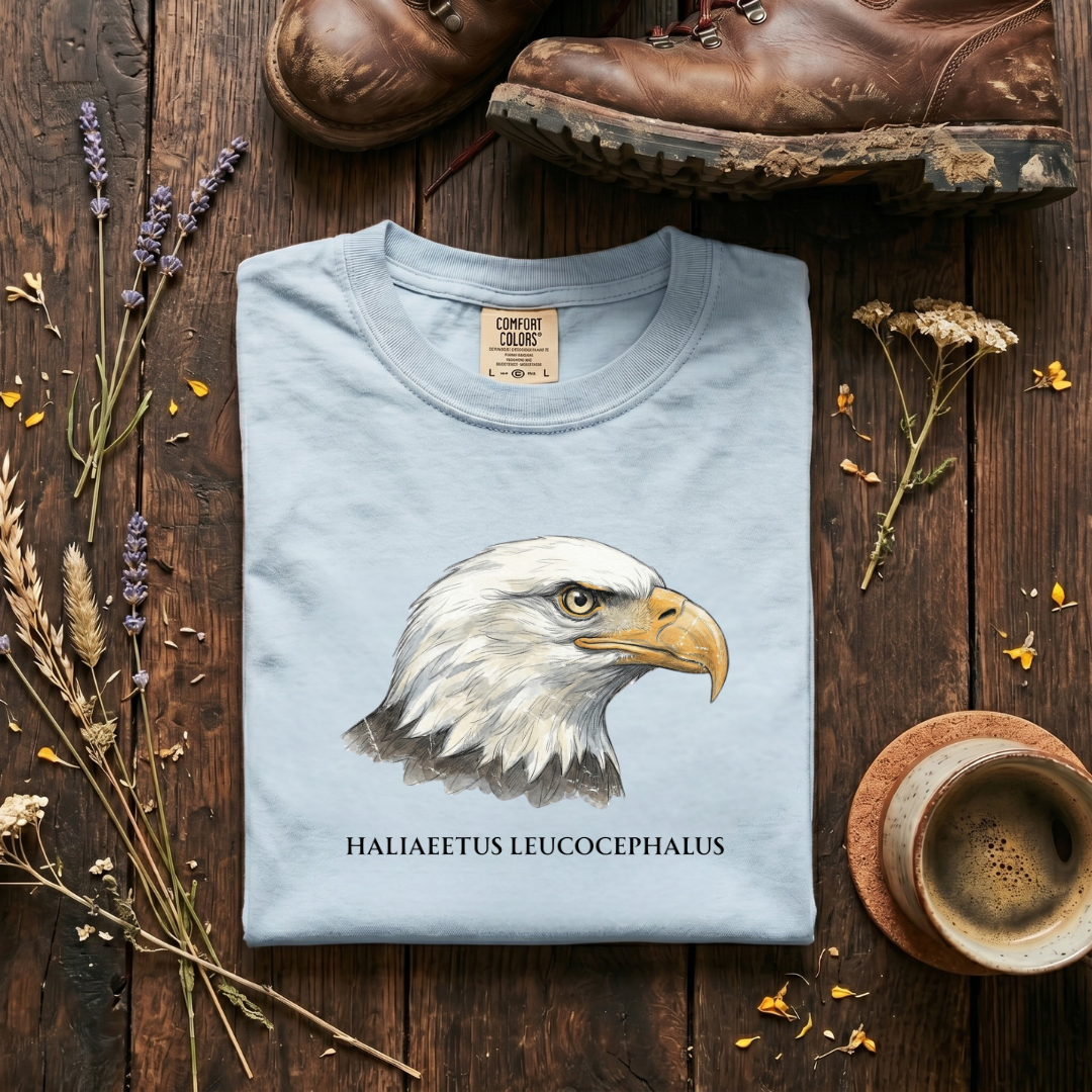 Haliaeetus Leucocephalus - The Name Says It All T-Shirt