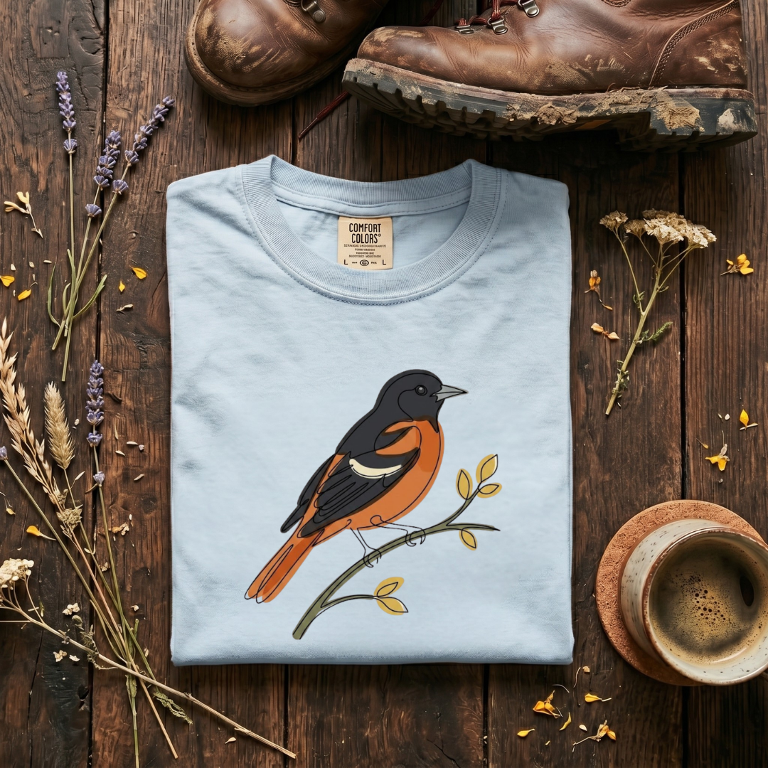 Baltimore Oriole - Modern Line T-Shirt