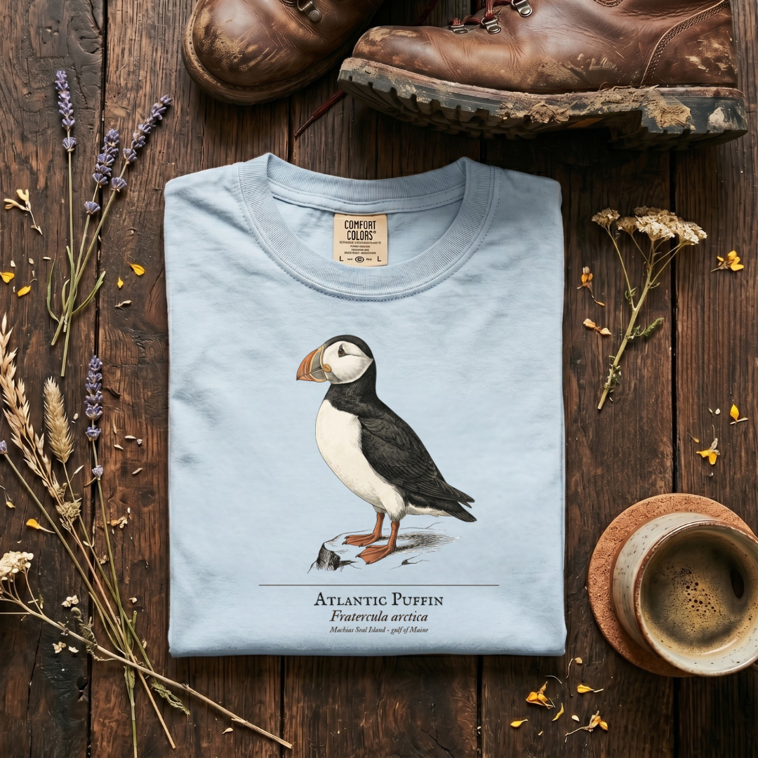 Atlantic Puffin - Clown of the North Atlantic T-Shirt