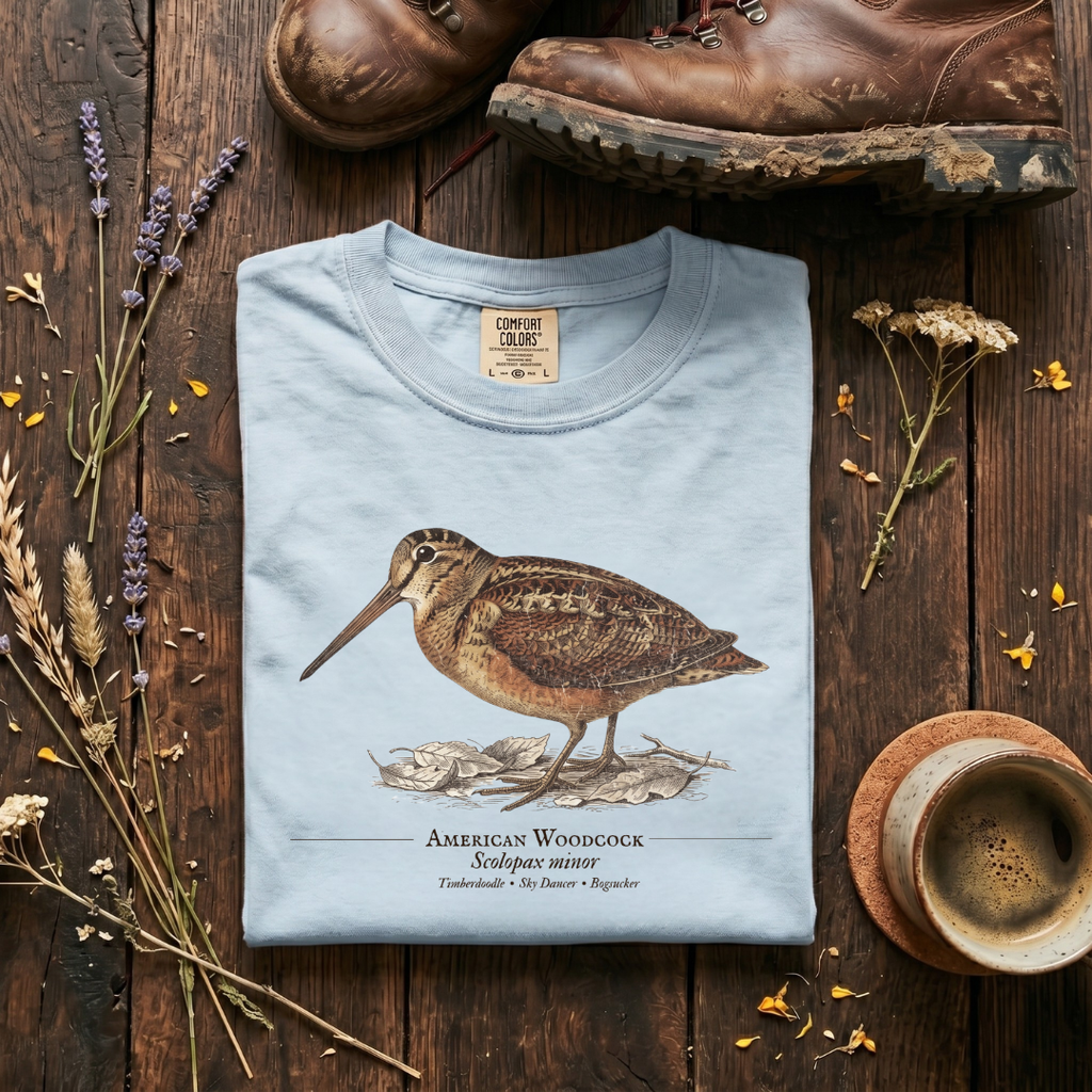 American Woodcock - The Timberdoodle T-Shirt