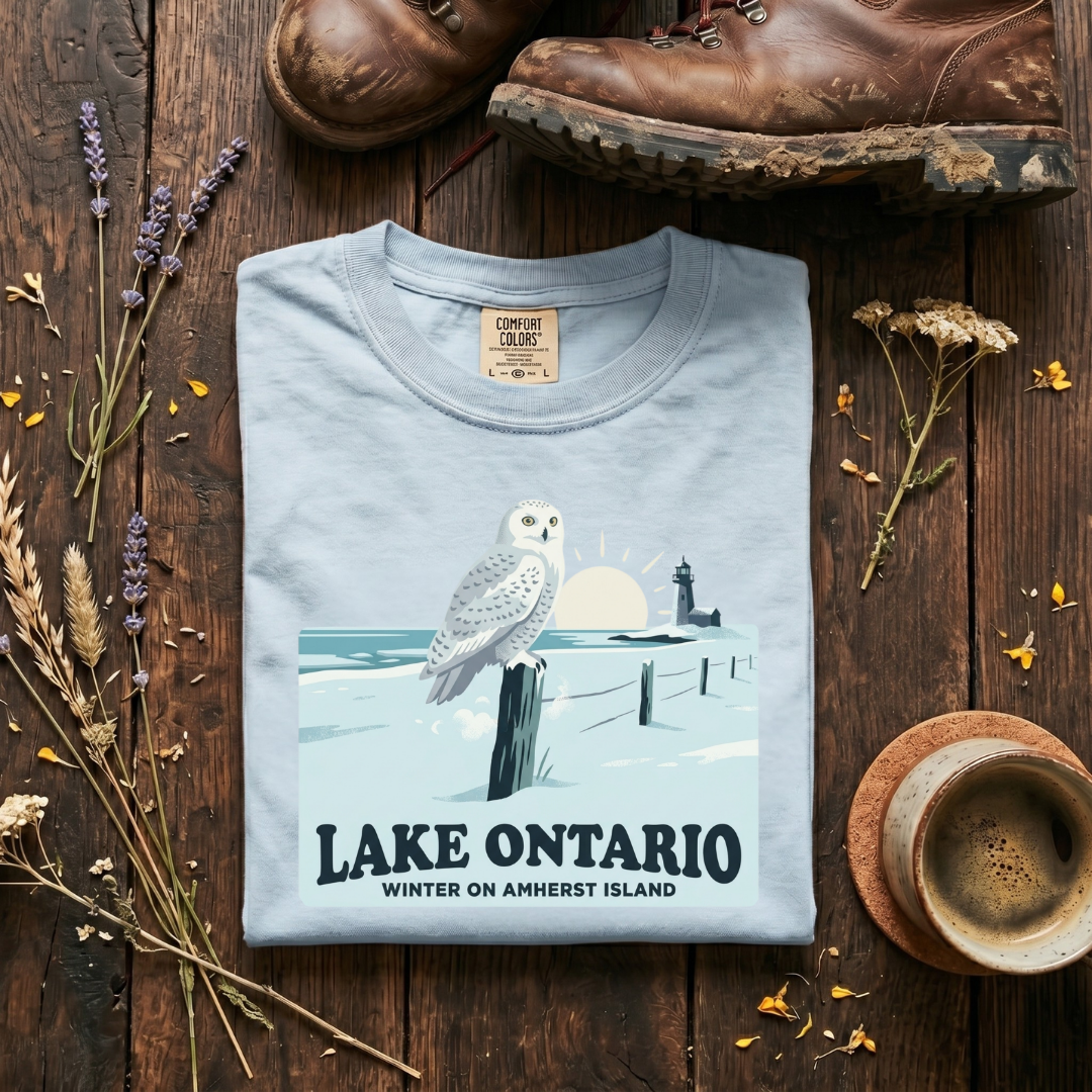 Winter on Amherst Island - Lake Ontario T-Shirt