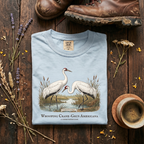 Whooping Crane Conservation Icon T-Shirt