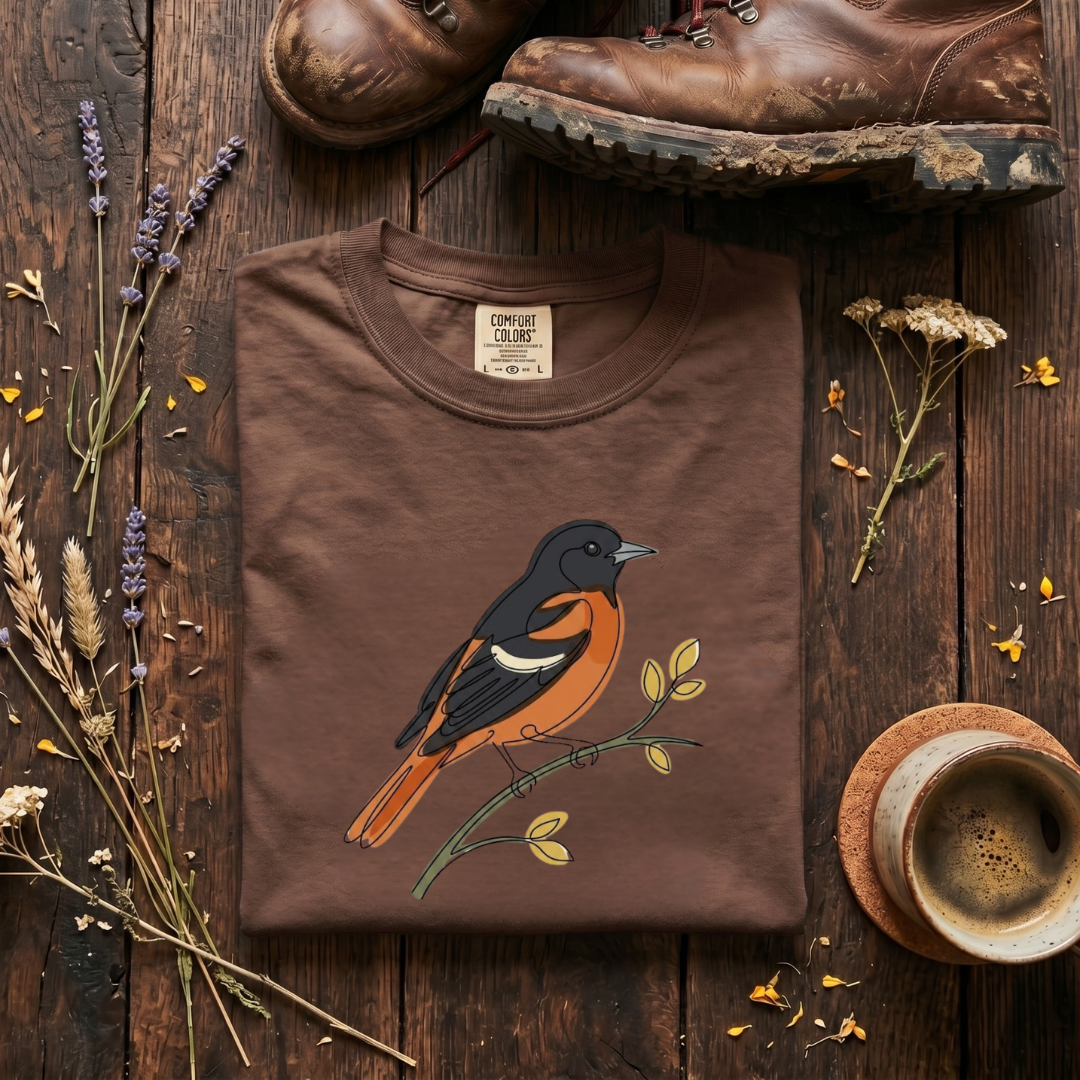 Baltimore Oriole - Modern Line T-Shirt