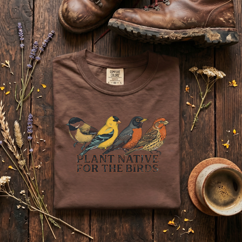 Plant Native For The Birds T-Shirt
