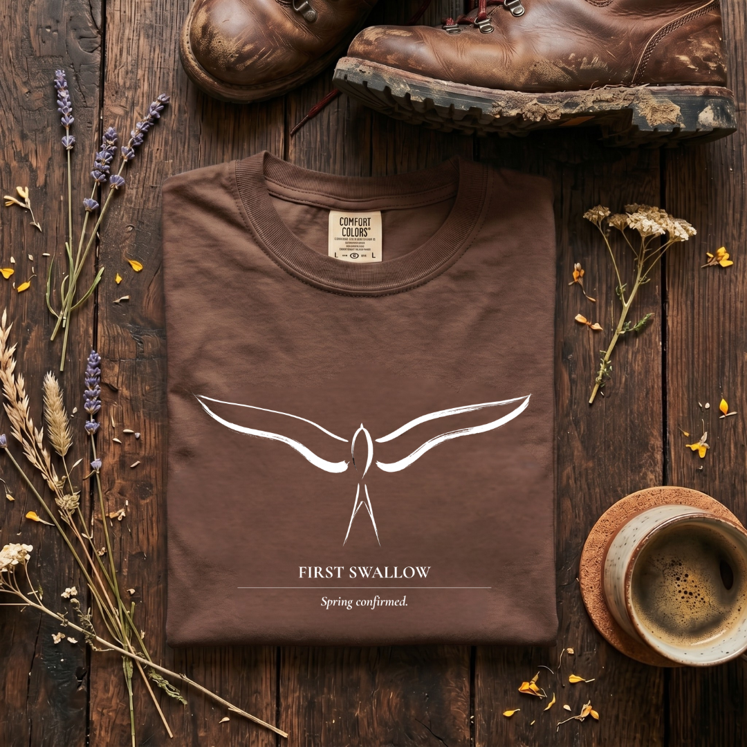 First Swallow - Birdwatching T-Shirt