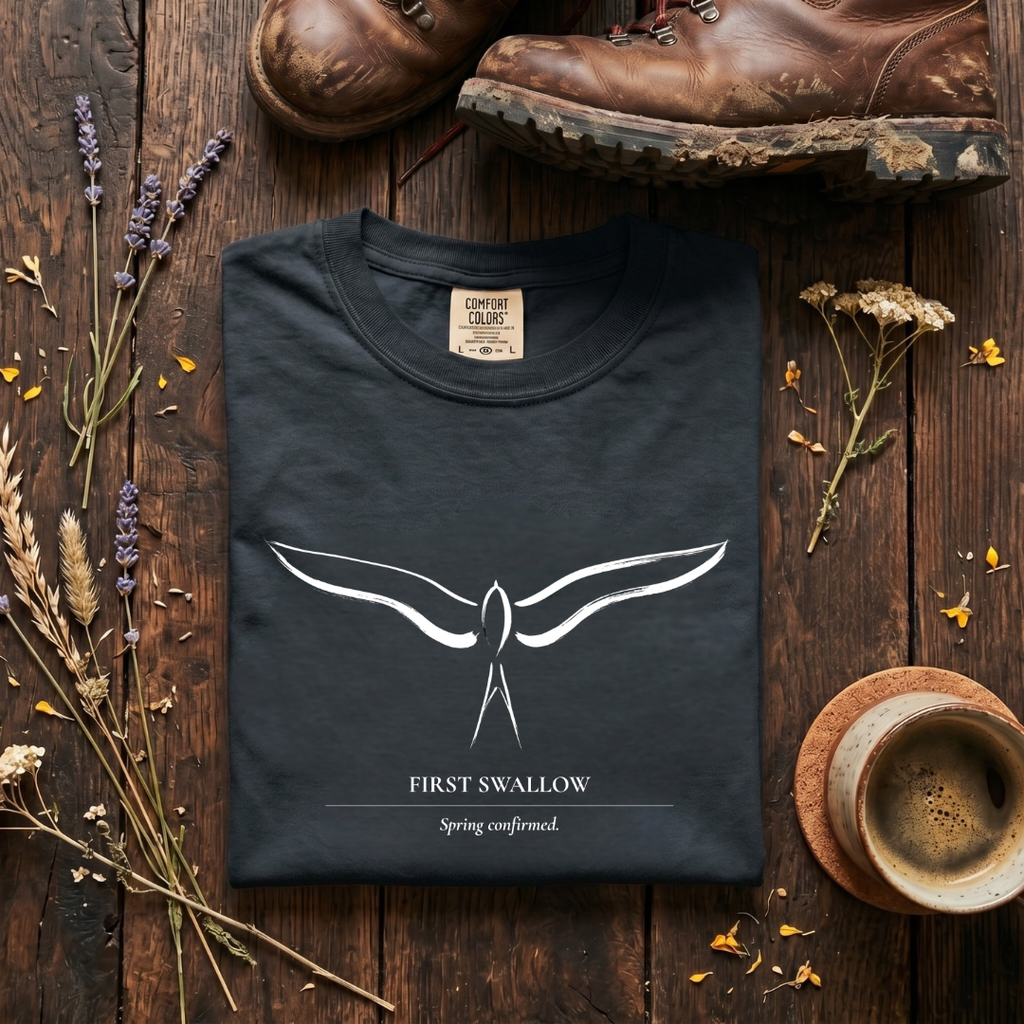 First Swallow - Birdwatching T-Shirt