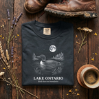 Common Loon - Lake Ontario Night T-Shirt