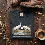 Whooping Crane Conservation Icon T-Shirt