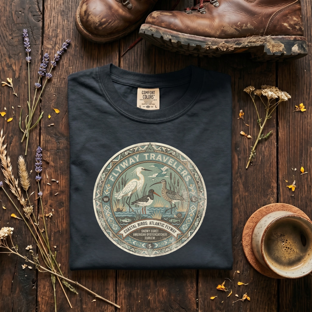Flyway Travelers - Following the Ancient Routes T-Shirt
