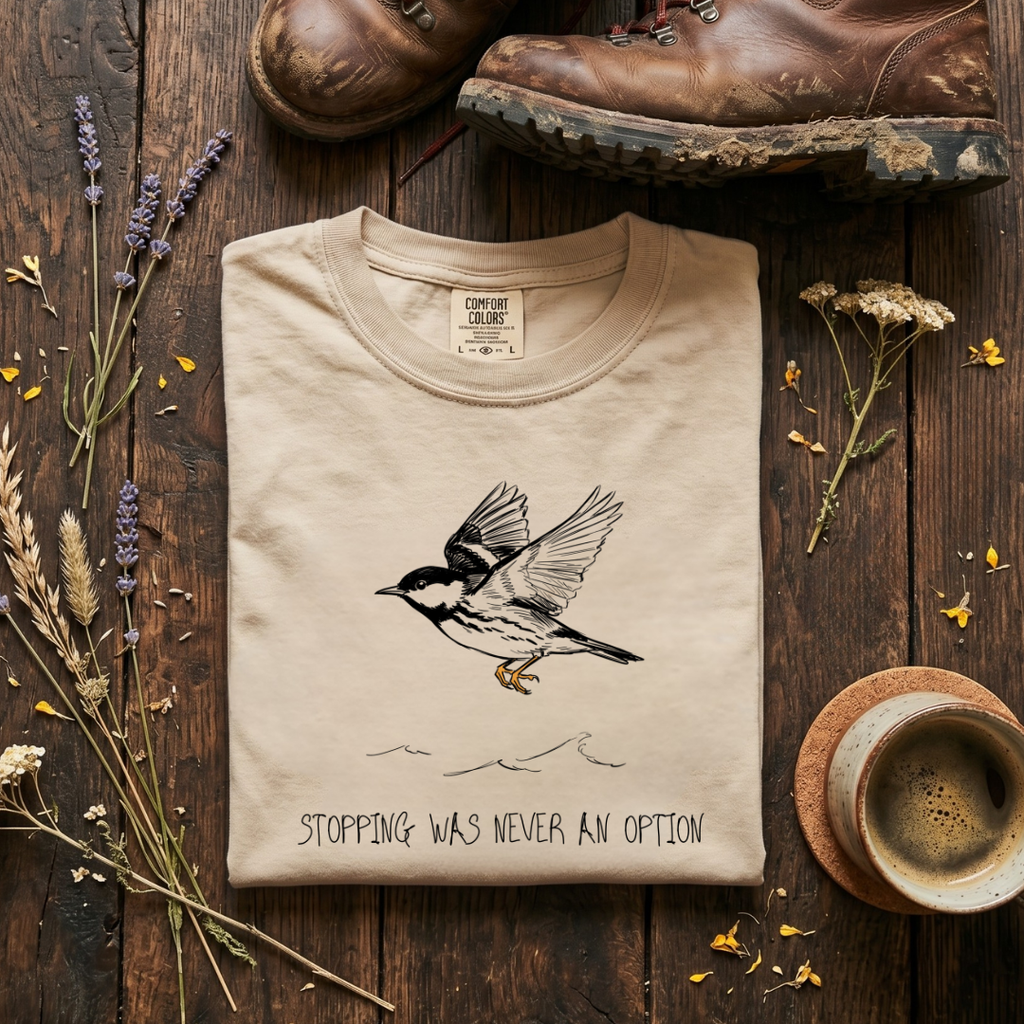 Blackpoll Warbler - Stopping Was Never an Option T-Shirt