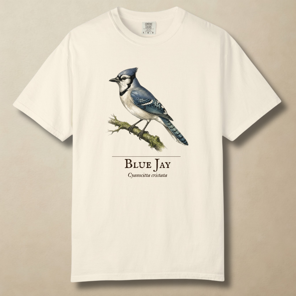 Blue Jay - The Loudmouth of the Understory T-Shirt