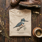 Belted Kingfisher - King of the Creek T-Shirt