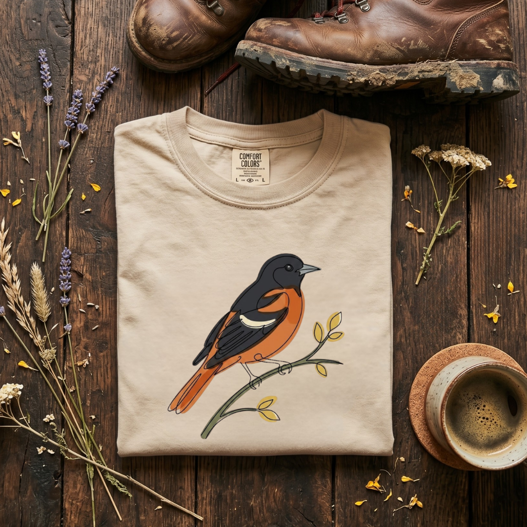 Baltimore Oriole - Modern Line T-Shirt