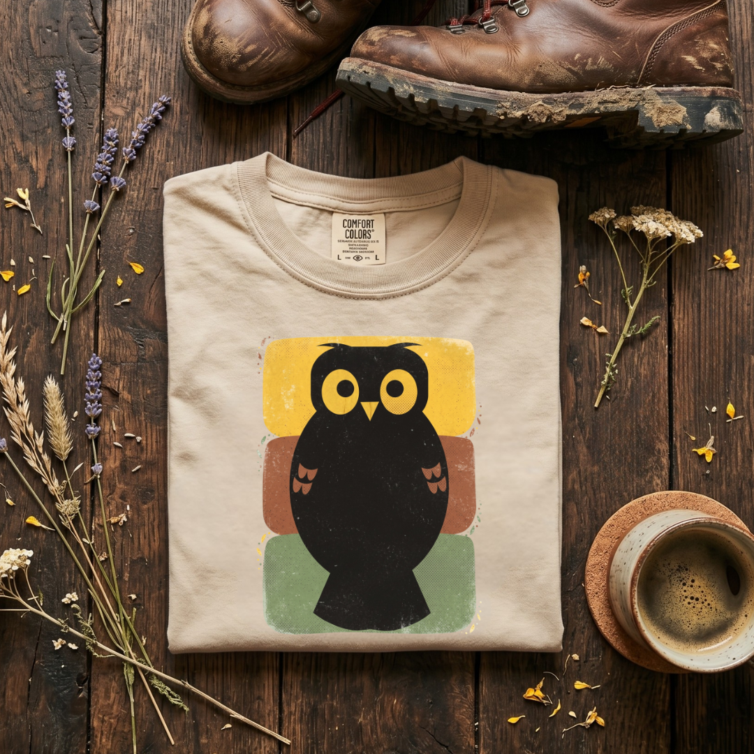 Retro Owl T-Shirt