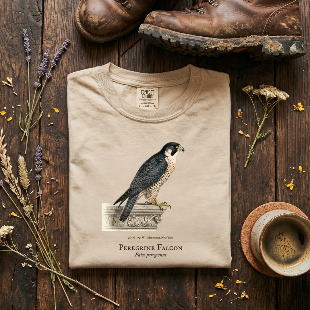 Peregrine Falcon - City Ledge T-Shirt