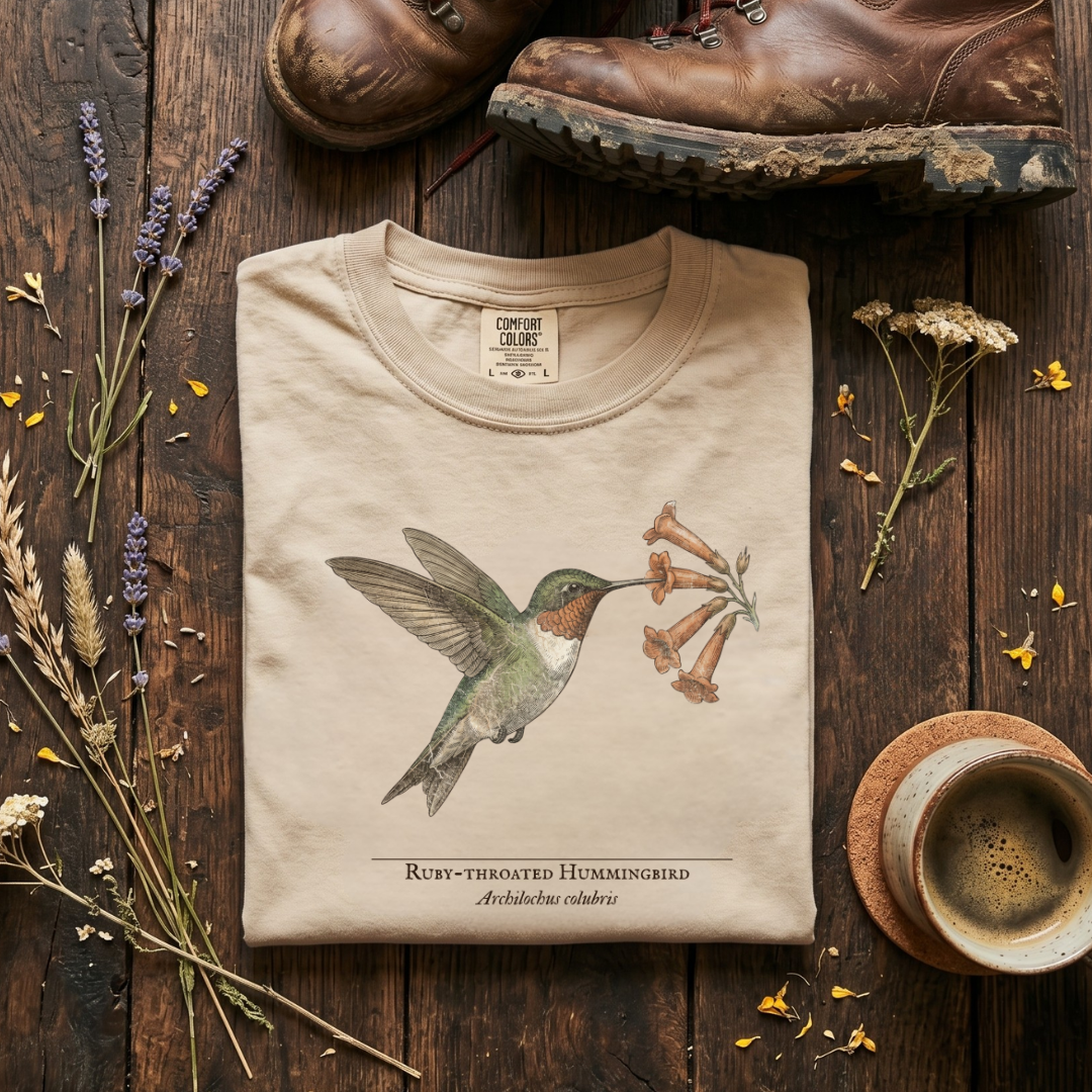 Ruby-throated Hummingbird T-Shirt