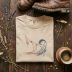 Black-capped Chickadee - Upside Down T-Shirt