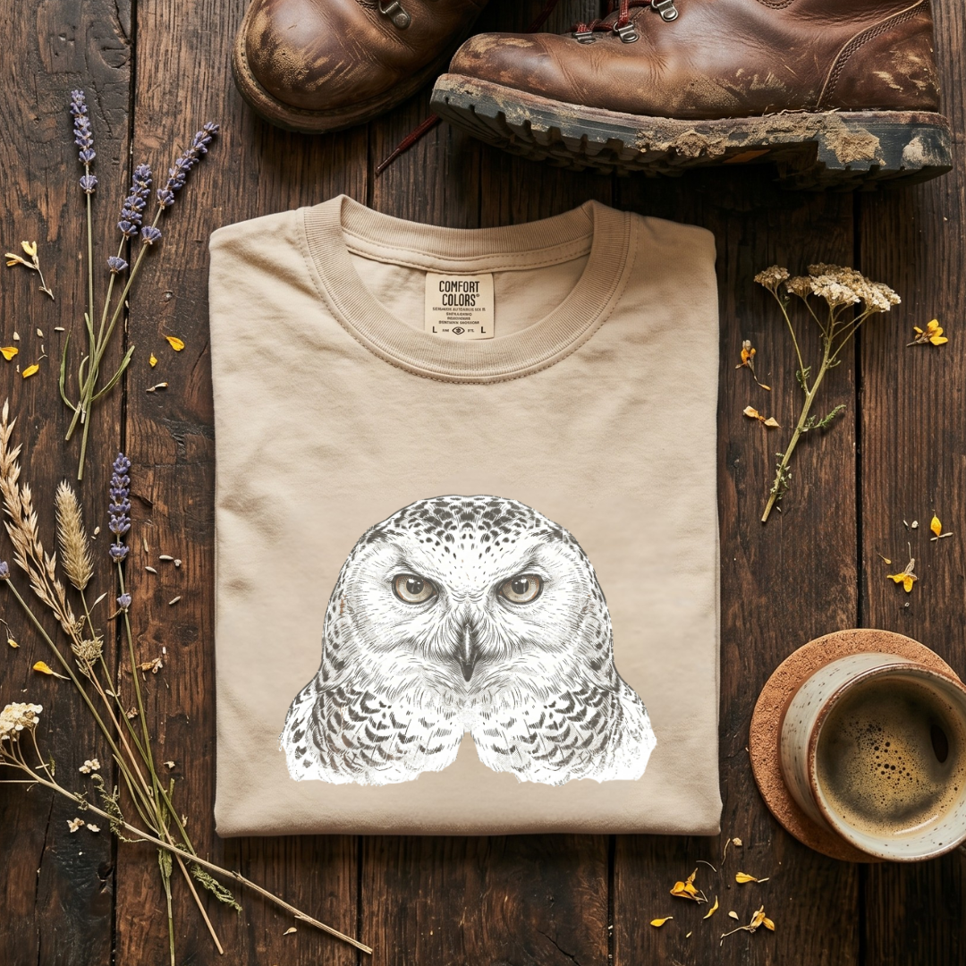 Snowy Owl - The Absolute Focus T-Shirt