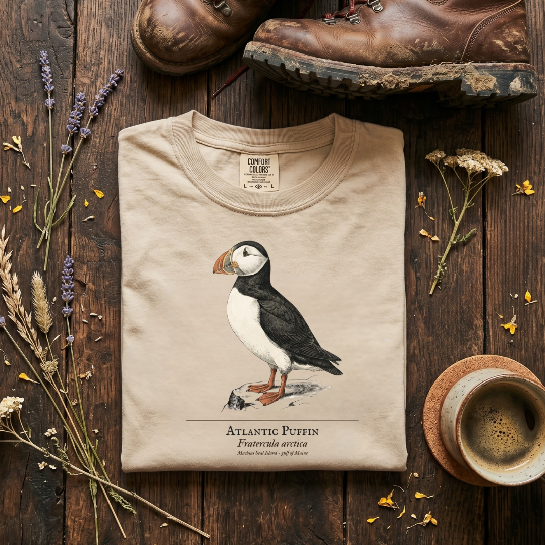 Atlantic Puffin - Clown of the North Atlantic T-Shirt