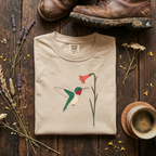 Ruby-throated Hummingbird - Modern Line T-Shirt