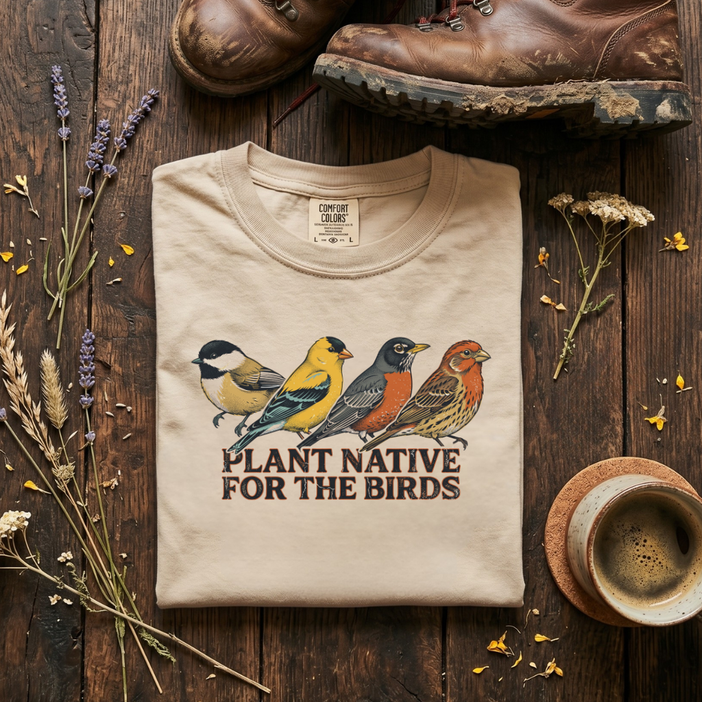 Plant Native For The Birds T-Shirt