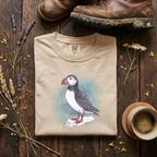 Atlantic Puffin - Pencil Sketches T-Shirt