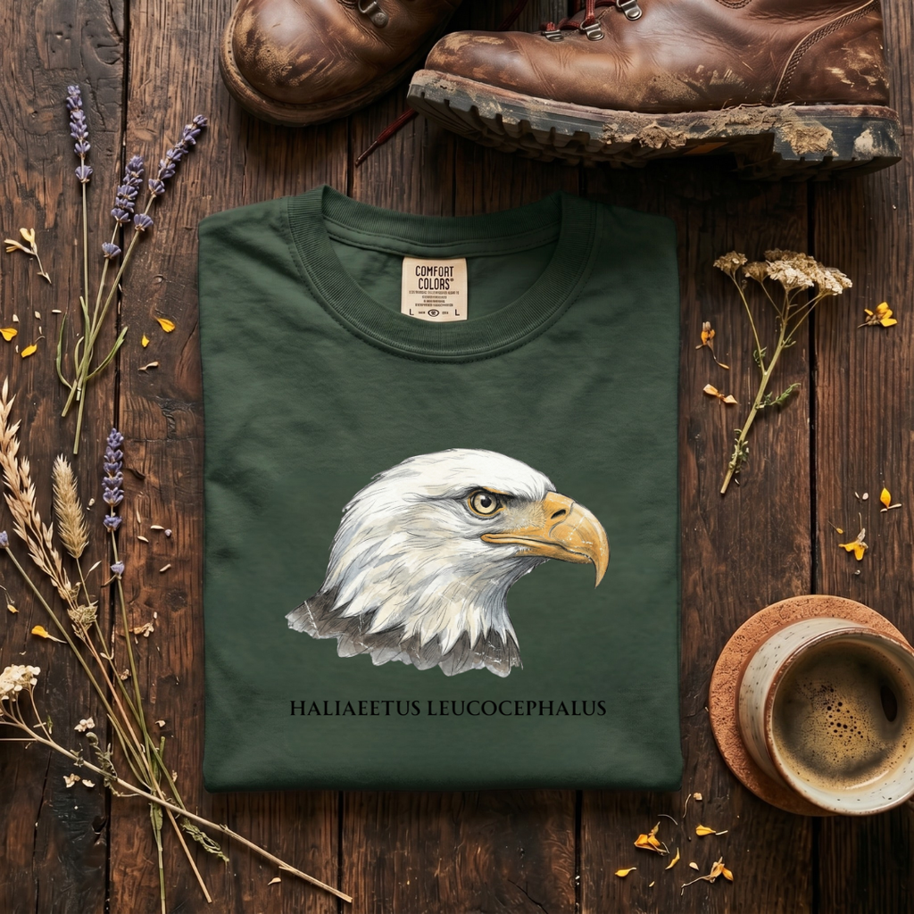 Haliaeetus Leucocephalus - The Name Says It All T-Shirt