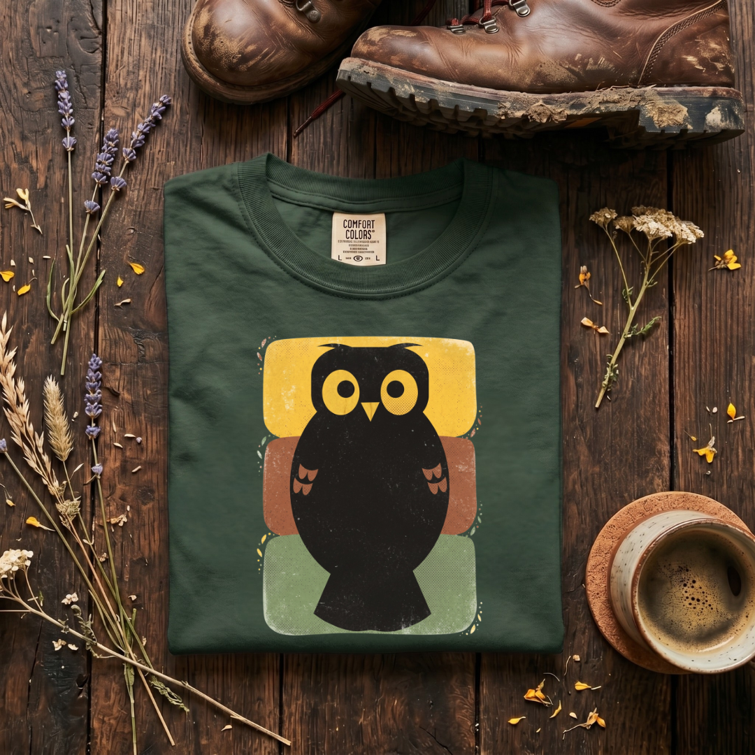 Retro Owl T-Shirt