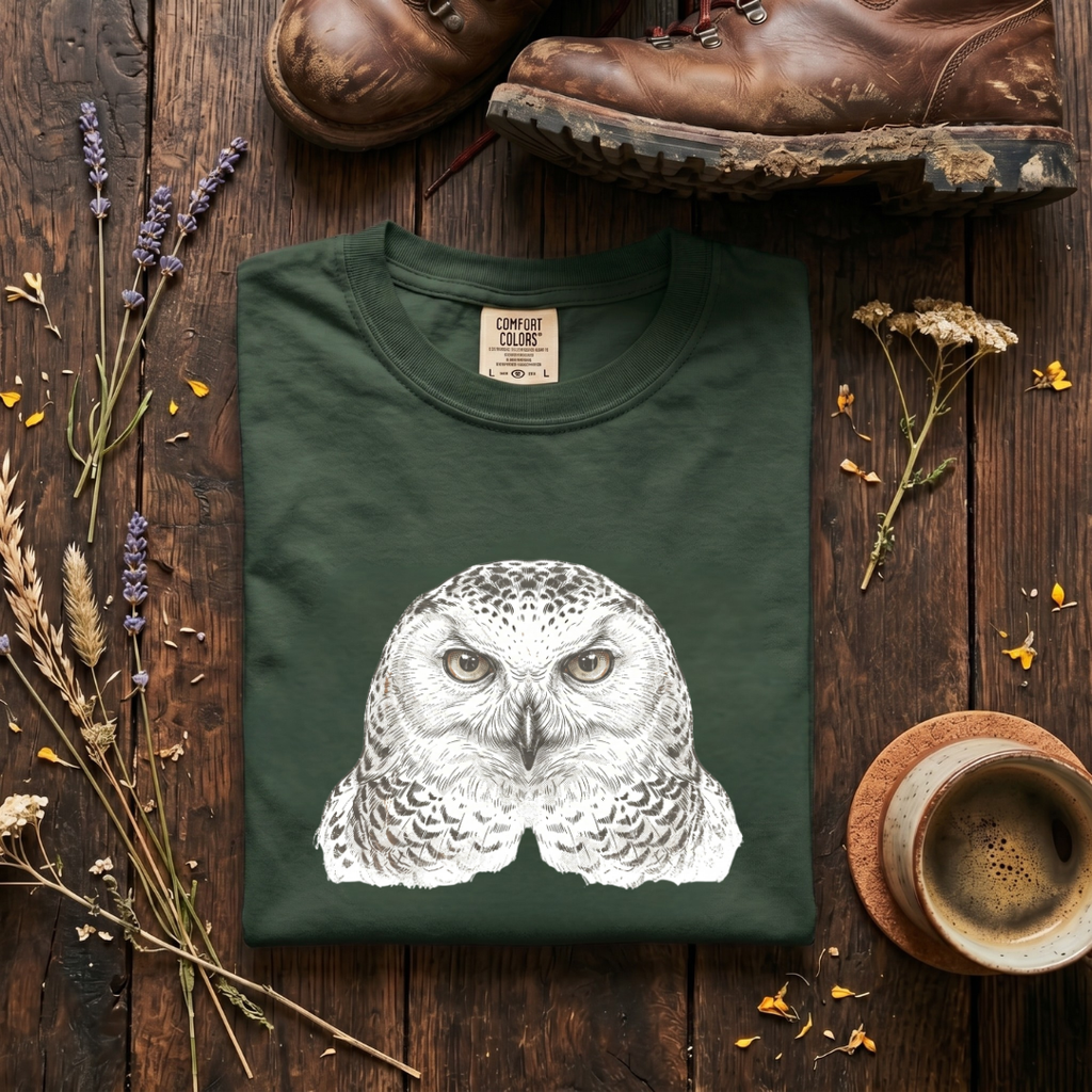 Snowy Owl - The Absolute Focus T-Shirt