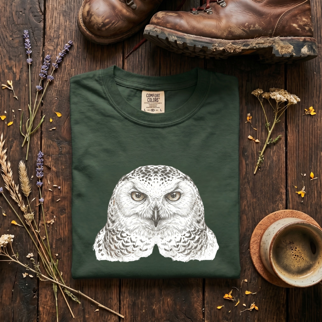 Snowy Owl - The Absolute Focus T-Shirt