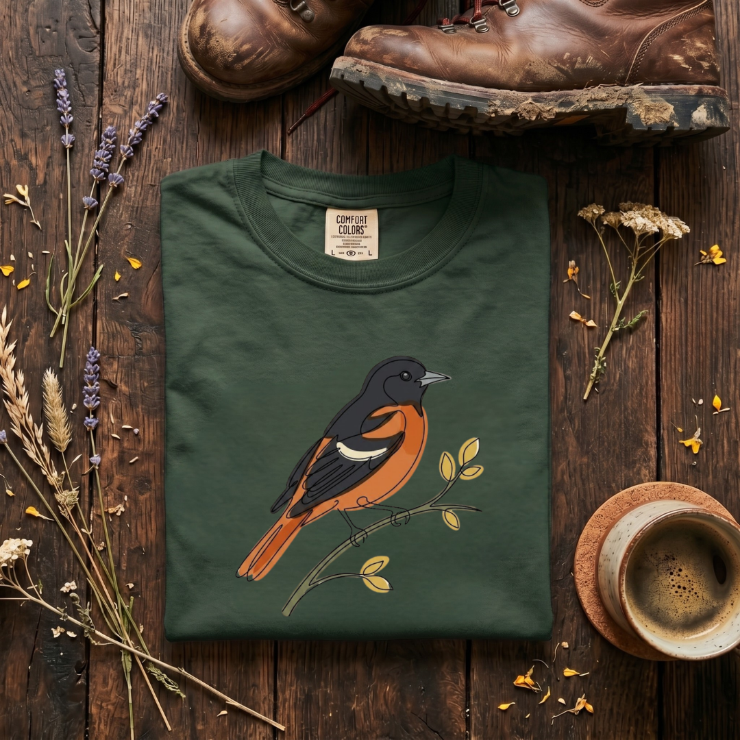 Baltimore Oriole - Modern Line T-Shirt